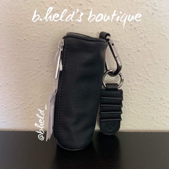 lululemon Easy Clip Golf Pouch in Black Neutral with Silver Zipper OS New NWT - Picture 7 of 16